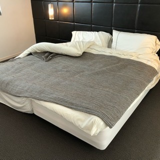 【展示品】シングルベッド2台 