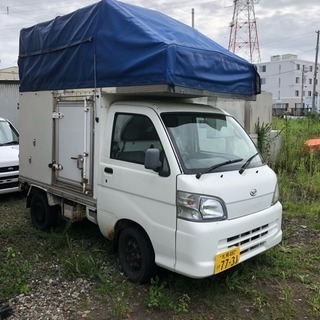 ダイハツ ハイゼットトラック 車検有り 軽トラの箱 両開き扉 ジャンク