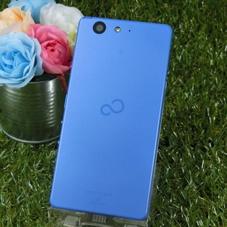 ☆未使用・送料無料☆ SIMフリー‼ arrows M04 Denim Blue ブルー 付属品あり 富士通 FUJITSU
