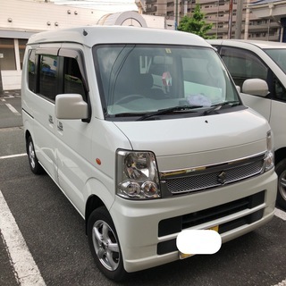 H19年式　スズキ エブリィワゴン JPハイルーフ　福岡　車検3...
