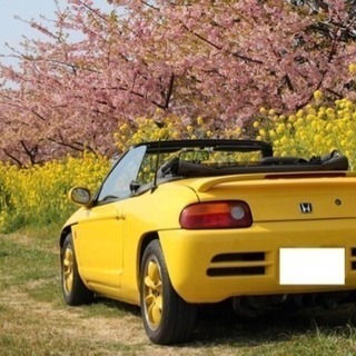 H3年式 ホンダ ビート 黄色の画像