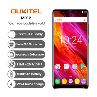 値下げ！！新品！！ ** Oukitel MIX 2 ** 6GB RAM / 64GB ROM / バッテリー4080mAhの画像
