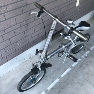 美品！折りたたみ自転車 未整備の画像