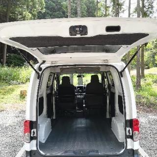 格安!コミコミ価格☆H24年式☆車検付☆日産NV200バネットバン☆修復歴無し☆きれい☆大容量☆引っ越しや車内泊にの画像
