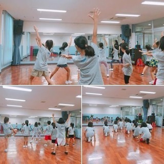 キッズダンス指導者およびアシスタントの募集（急募）　指導手当：〜4950円／1時間　キッズダンスインストラクター の募集の画像