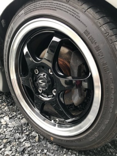 14インチ タイヤホイール アルミ 新品同様