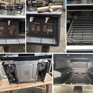【交渉成立】5㎏洗濯機＆ガスコンロの2点セット　10km圏内の方、配送・設置無料！の画像