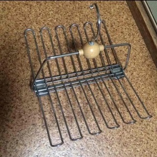 お洒落♪スチール製のベルト・ネクタイハンガーの画像