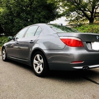 BMW 525i ハイラインPKG E60 後期型 iDrive 電動制御シフト 美車 サンルーフ 革シート シートメモリーの画像