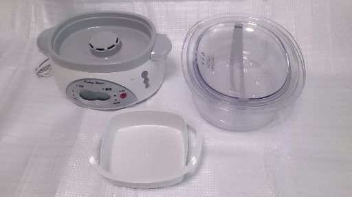電気蒸し器 クッキングスチーマーSP 中古品