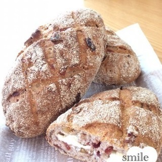 草加市お子さま連れOK手ごねパン教室smileの画像