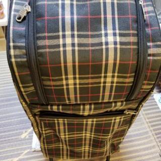 シルバーカート　座れるキャリーカート　保冷機能付き　ショッピング...