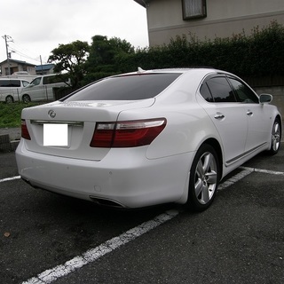 H18　LS460　バージョンS　Iパッケージ　車検31年10月　革シート　サンルーフ　HDDナビ　12708の画像