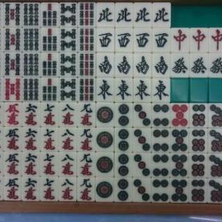 アモス 全自動卓用麻雀牌 （緑）