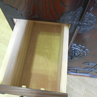 筑後民芸　欅材階段箪笥　W126cm×H126ｃｍ　鍵付き/右下がり型 筑後民芸 欅材階段箪笥 W126cm×H126cm 鍵付き/右下がり型