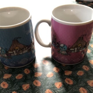 UC Cオリジナル東京ディズニーリゾートペアマグカップの画像