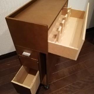 【値下げ】収納多く使い勝手の良いキャビネットの画像