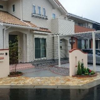 外構職人、手元募集中。やる気のある方大歓迎。