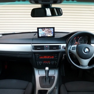 検査31年5月320i希少ダイナミックパッケージ 実走6.7万km/社外ポータブルナビ/テレビ/純正17インチアルミプッシュスタート/記録簿/無事故/ETCの画像