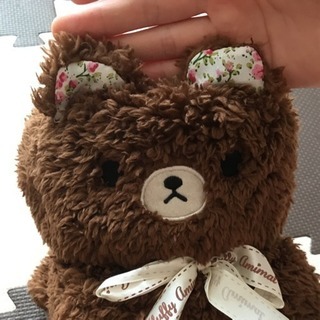 値下げ【タグ付き未使用】くまさんブランケットの画像
