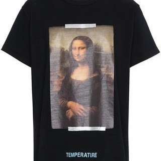 ◆OFF WHITE オフホワイト◆ 2018SS MONALISA モナリザプリントTシャツ　size: M ◆OW-06-B-M◆