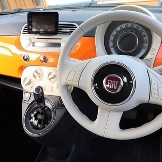 FIAT 500　アランチャ　総額83.8万円☆車検31年10月まで☆日本限定300台  平成22年式　フィアット　2010年の画像