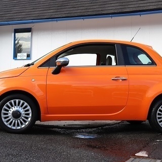 FIAT 500　アランチャ　総額83.8万円☆車検31年10月まで☆日本限定300台  平成22年式　フィアット　2010年の画像