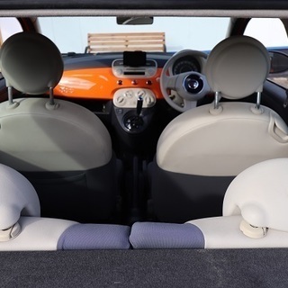 FIAT 500　アランチャ　総額83.8万円☆車検31年10月まで☆日本限定300台  平成22年式　フィアット　2010年の画像