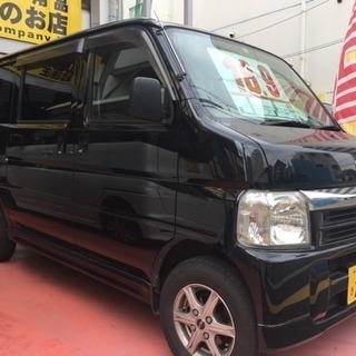 コミコミ『18.9万円』車検31/11 軽バン バモス オートマ 黒