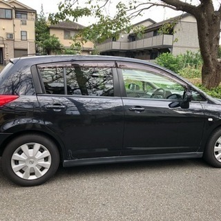 早期売却希望のため緊急値下げしまーす‼️コミコミ価格です〜ティーダ15M 車検長ーい！距離90000キロ！ブラック！の画像