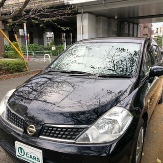 早期売却希望のため緊急値下げしまーす‼️コミコミ価格です〜ティーダ15M 車検長ーい！距離90000キロ！ブラック！の画像