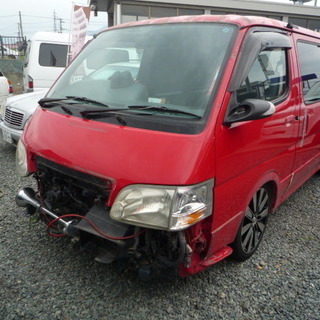 ハイエース★KZH110G　ハイドロ　バニング　部品取り車　ローダウン　内装カスタム　業者様大歓迎　岩手県盛岡市の画像