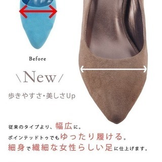 新品！ 走れるハイヒール 25センチの画像