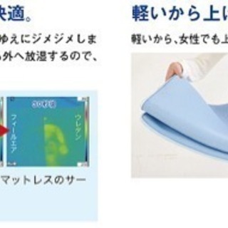 【アウトレット未使用品‼️】定価20,367円♪ フィールエア 敷きパッド《ダブル》の画像