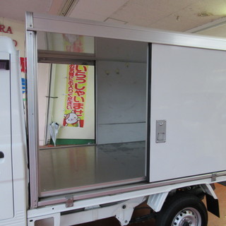 ハイゼット保冷車　両側スライド＆リヤ観音扉　キーレス　集中ドアロック　オートマ　エアコン　パワステ　パワーウィンドゥ　車検整備付！の画像