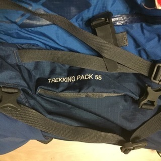 モンベル トレッキングパック 55 使用感ありの画像