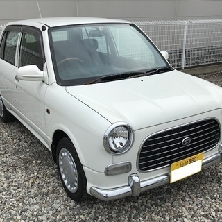仙台　コミコミ55000円のみ　人気の白ミラジーノ　5速MT　車...