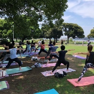 ★6／９(日)✨パークヨガ&ピラティス@みなとみらい山下公園★の画像