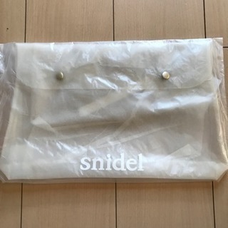 新品‼︎スナイデル♡ビニールクラッチバッグ