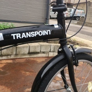 折りたたみ自転車 20インチ TRANSPOINT (223) (Ryo) 柴田の