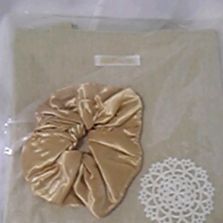 ★新品★　ミニバッグとシュシュのセットです💛　サロンドプロ景品です。