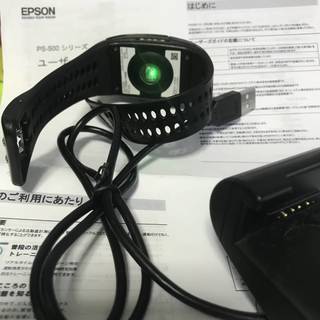 ★4500円★値下げしました★EPSON★PS-500B★心拍計測 歩数計測 消費カロリー計算の画像