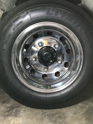 7本セット アルコア アルミホイール キャンター エルフ デコトラ
