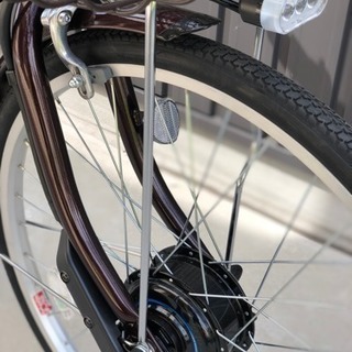 花田店閉店セール！！大特価☆新車 日本製☆ブリヂストン◆電動自転車 軽い！ベルトドライブ　フロンティア 24の画像