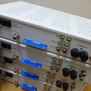 ★4台セット★アイ・ドラゴン3「目で聴くテレビ」CS障害者放送受信機 EYE Dragon3 赤 青 地デジチューナー 地上デジタル地デジチューナー B-CASカードの画像