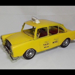 昭和レトロなブリキのおもちゃ,  YELLOW CAB