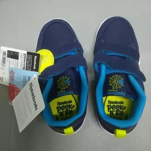 新品未使用 Reebok リーボック 子供用スニーカー 15センチ