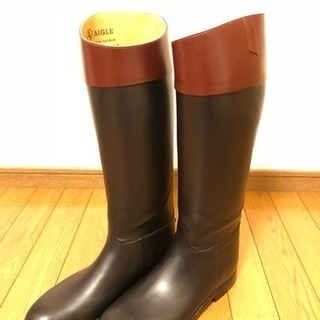 AIGLE エーグル レインブーツ 長靴の画像