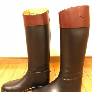 AIGLE エーグル レインブーツ 長靴の画像