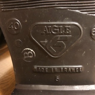 AIGLE エーグル レインブーツ 長靴の画像
